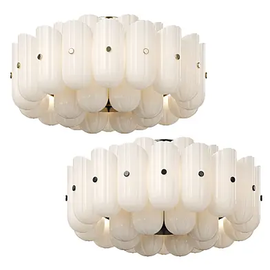 Roll Hill Lorna LED Double Tier Flush Mount