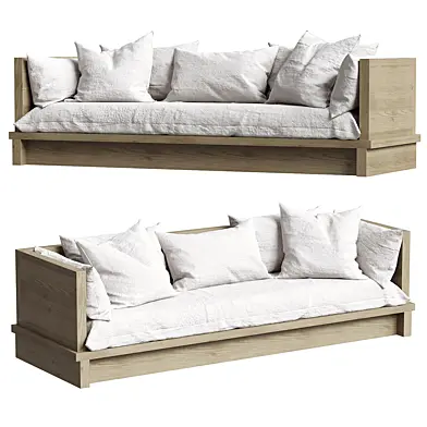 Minimalist Fabric Sofa by Loon Peak