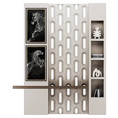 Sculptural Wall Panel