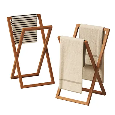 Zara Home Wooden Towel Stand