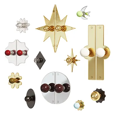 Matilda Goad Knobs and Backplates