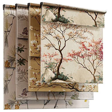 Double roller blinds