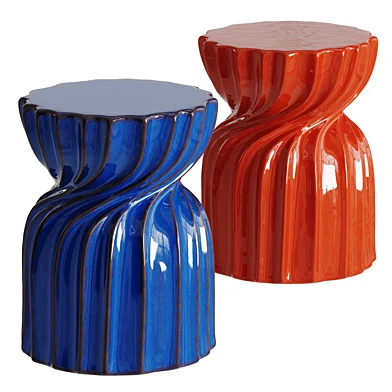 Jayden Ceramic Round Outdoor Side Table