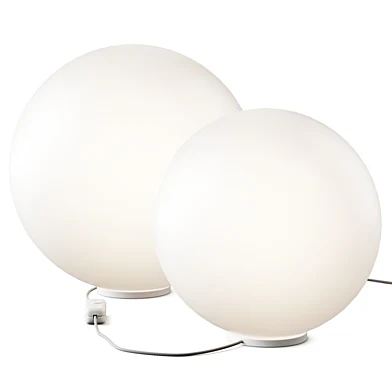 Ikea Orb Frosted Spherical Opal Table Lamp