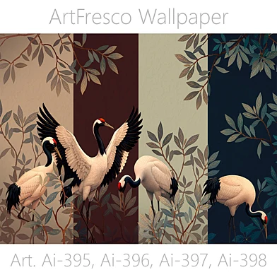 ArtFresco Wallpaper - Дизайнерские бесшовные фотообои Art. Ai-395, Ai-396, Ai-397, Ai-398 OM