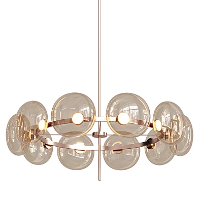Aeris Linear Chandelier Ross Gardam