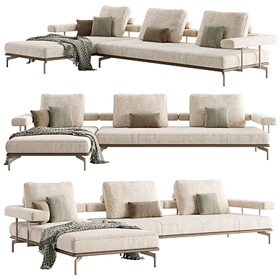 Jaz Sectional Sofa by Rolf Benz