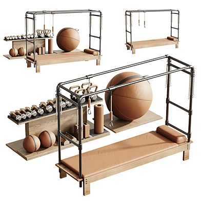 Gym equipment. Yoga set-4