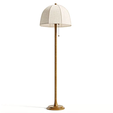Bates Bamboo Style Floor Lamp by Jake Arnold