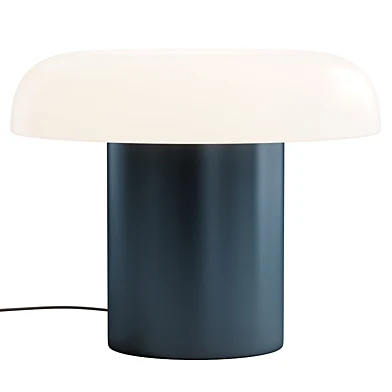 Ateliers Table Lamp Dark blue/White