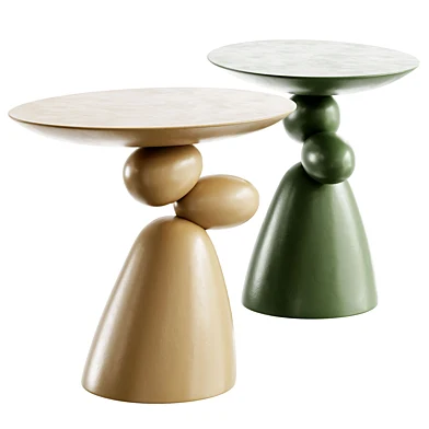 Branch Resin End Table