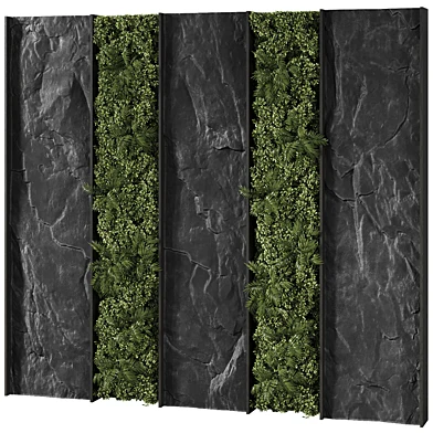 Wall with plant 11