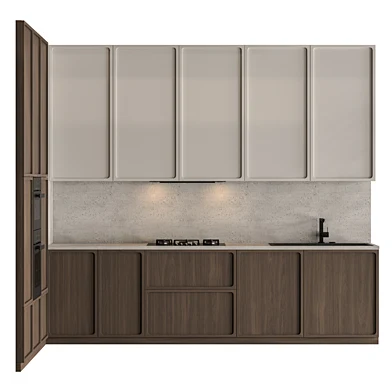 Wooden and White Kitchen 151