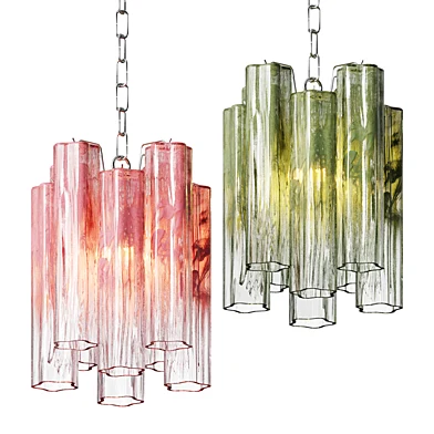 Murano Rosatina Glass Pendant light