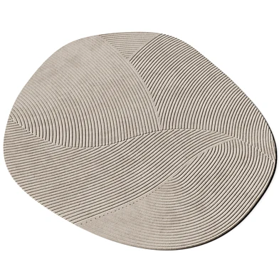 Ligne Roset Kyushu Carpet Zen Garden Hand-Tufted Carpet