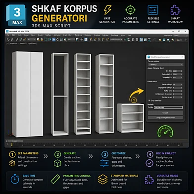 Shkaf korpus generatori