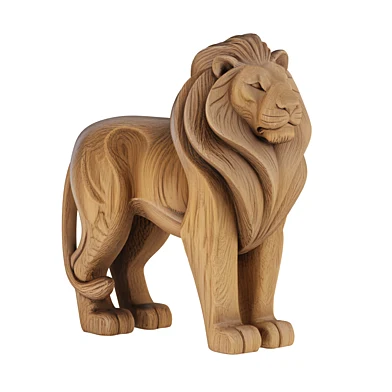 Wooden Lion