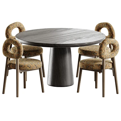 Tobo chair and Dining table Makoto