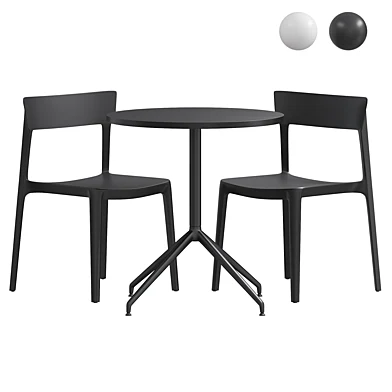 Table Yop and Chair Skin CS1391 Dining set