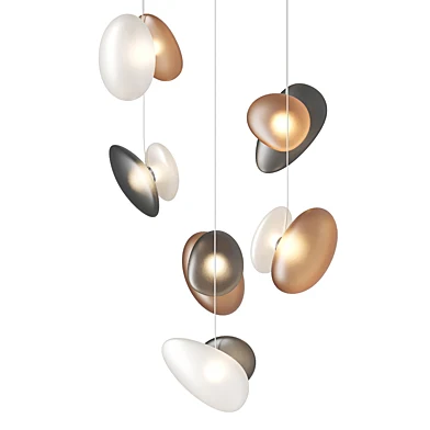 Pebble Linear 04 Chandelier