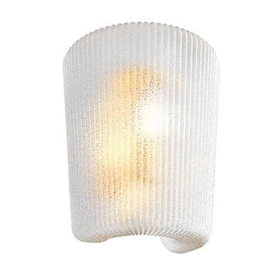 Citrine glass sconce