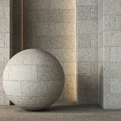 Limestone Tile - Seamless - 06