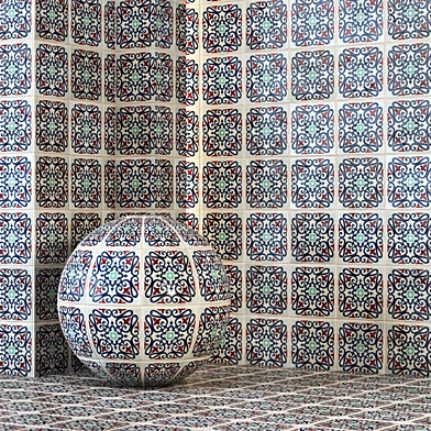 Vintage Tile Texture 005