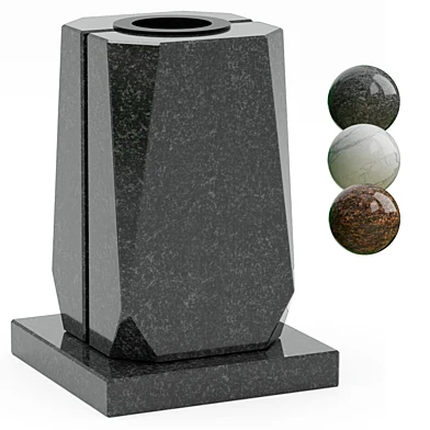 vase granite