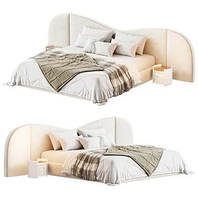 Everest Linen Fabric Bed