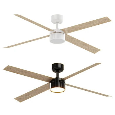 Rudder L 4 LED Fan