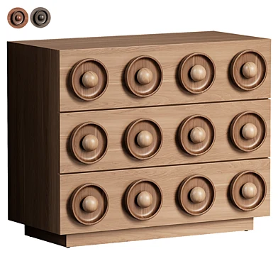 Knobby Drawer Accent Dresser