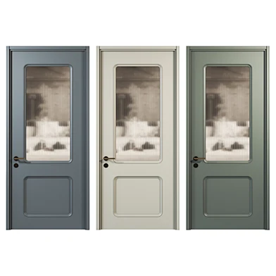 Modern Painted Interior Door 14