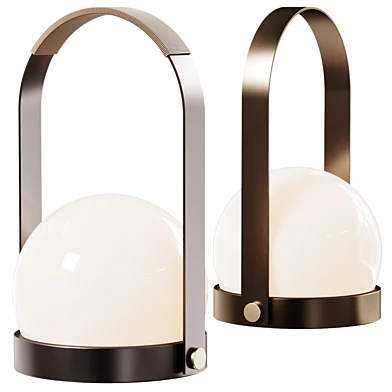 Carrie Portable Table Lamp Bronzed Brass - Audo Copenhagen