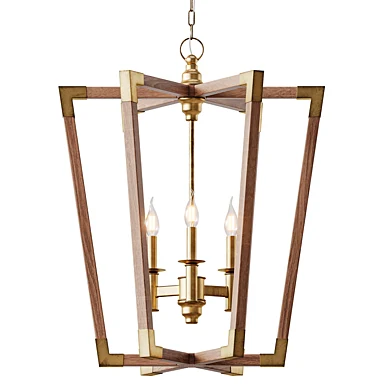 Bastian Medium Chestnut Lantern.