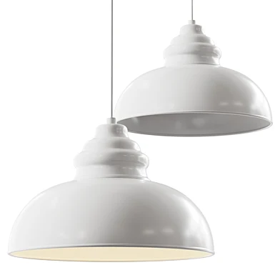 Cliona Pendant Matt White - Lindby