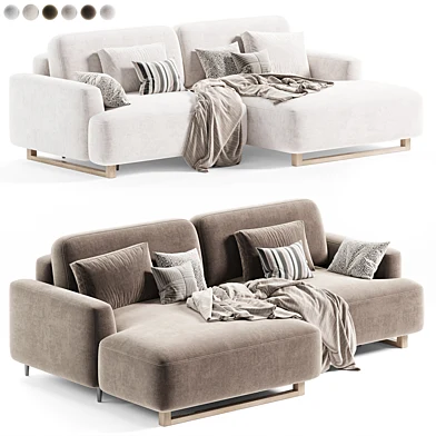 Onte Bucle Corner sofa by Divan.ru