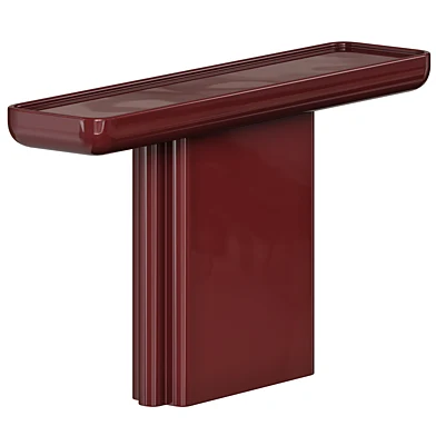 Ugo Bordeaux Lacquered Wood