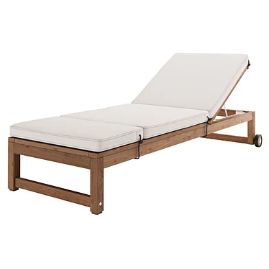 Ikea Nammaro Wooden Sun lounger
