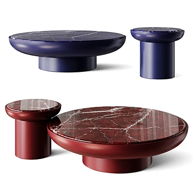 The Romo coffee tables.