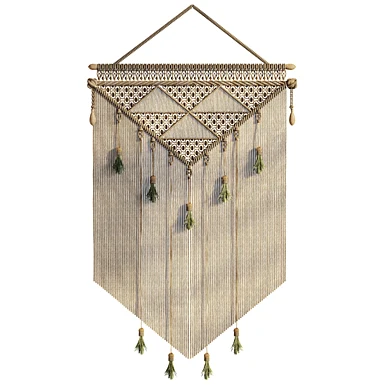 Large Bohemian Macrame Wall Hanging 1162