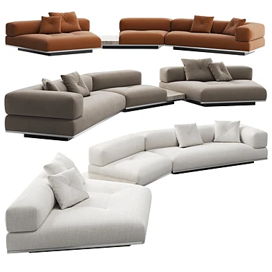 Sofa Orion 03 by Minotti