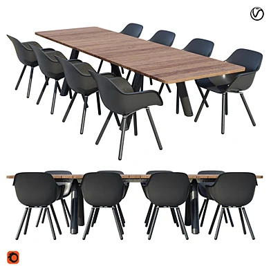 Extremis Panigiri table with chairs