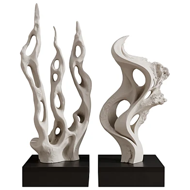 Biomorphic Gallery Sculptures Vol 01