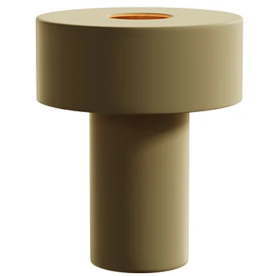 Aki Table Lamp Khaki - Hübsch