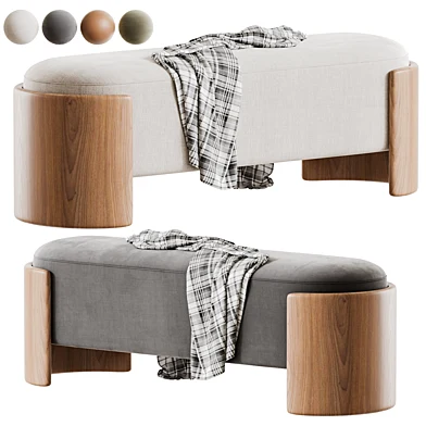 Banquette Taks boucle cappuccino
