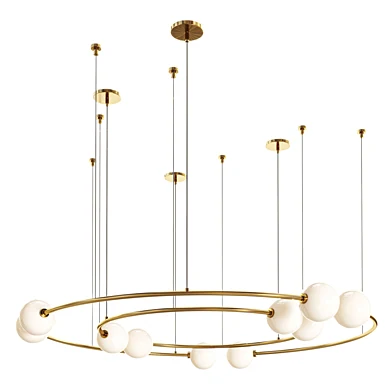 Oddments Dual Ring CHANDELIER