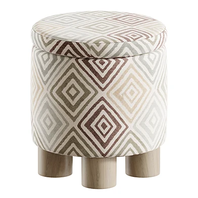 Skidanov Fabric Storage Stool