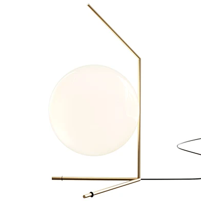 IC T1 Table Lamp Low Brass