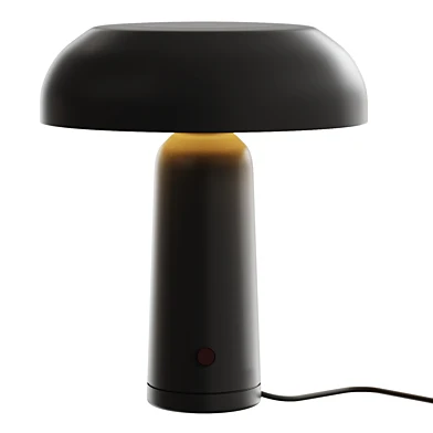 Porta Portable Table Lamp Black