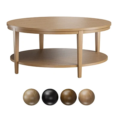 Delphine Round Coffee Table 36